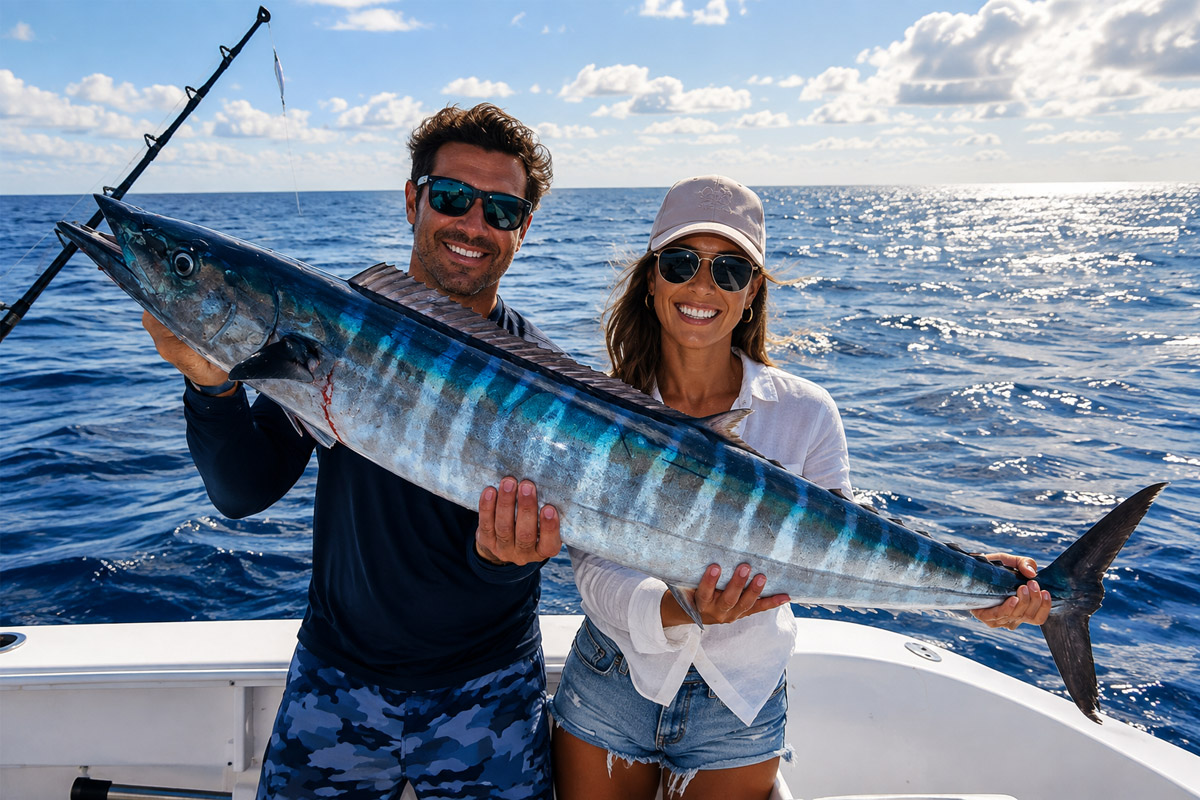 Offshore and reef fishing around Spanish Wells and North Eleuthera, The Bahamas